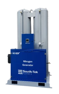 A blue South-Tek N2-GEN nitrogen generator